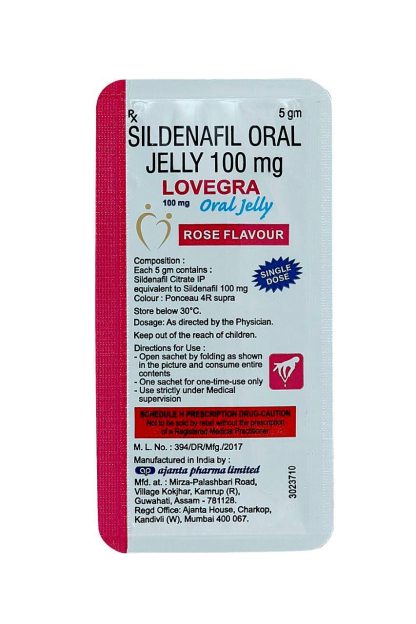Lovegra gelatina orale 100 mg - immagine 4